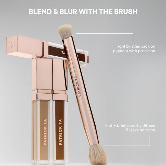 Dual-Ended Concealer Brush